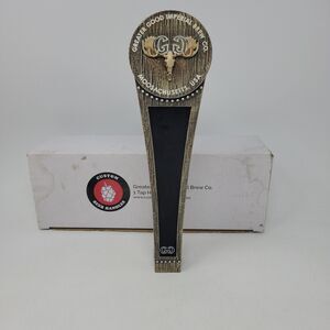Greater Good Beer Tap Handle Moose Skull Imperial Brew Massachusetts 10.5" w/Box